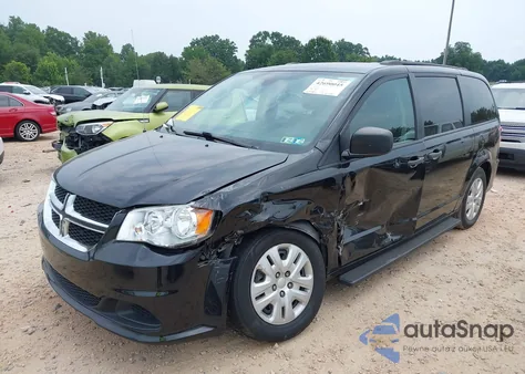 2019 Dodge Grand Caravan Se z USA, uszkodzony, nr VIN 2C4RDGBG5KR808853